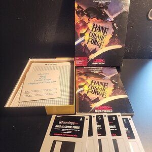 Wizardry Bane of the Cosmic Forge For Amiga Video Game Computer System